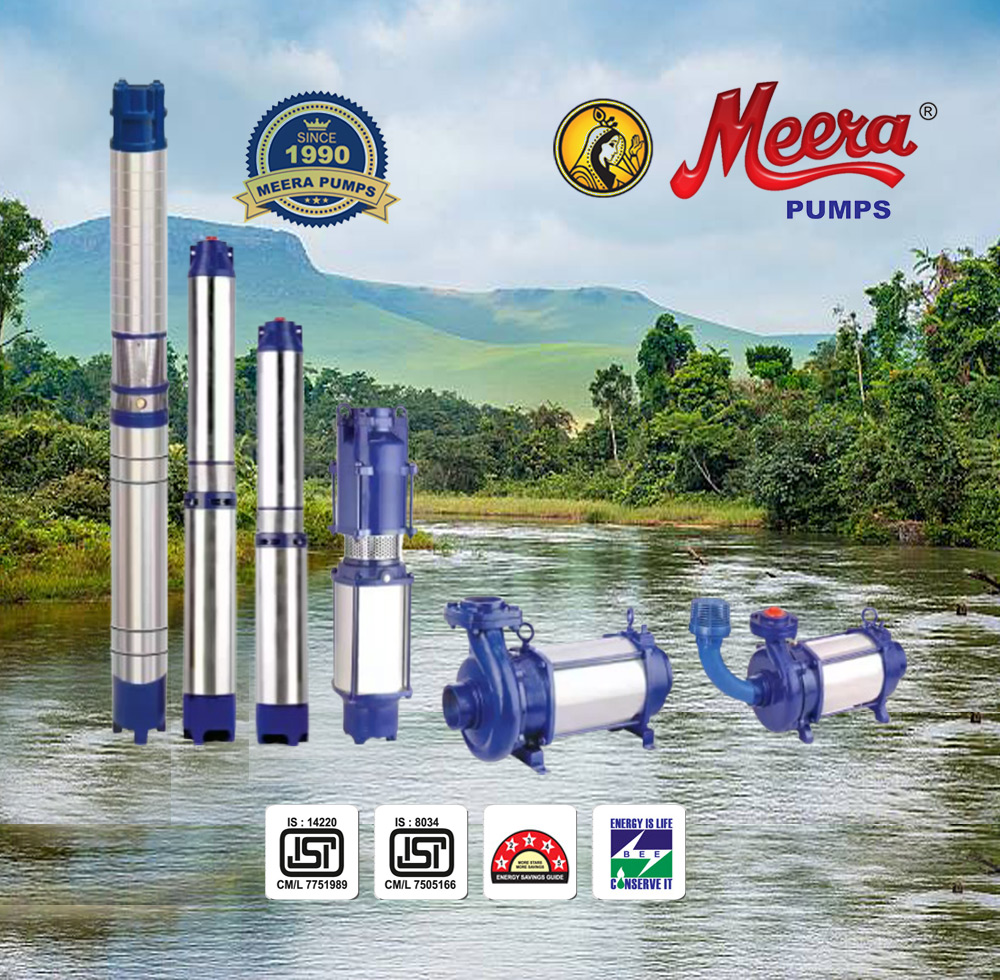 Meera Agro Equipment Agriculture Submersible Pump manufacturer Rajkot - Gujarat - India